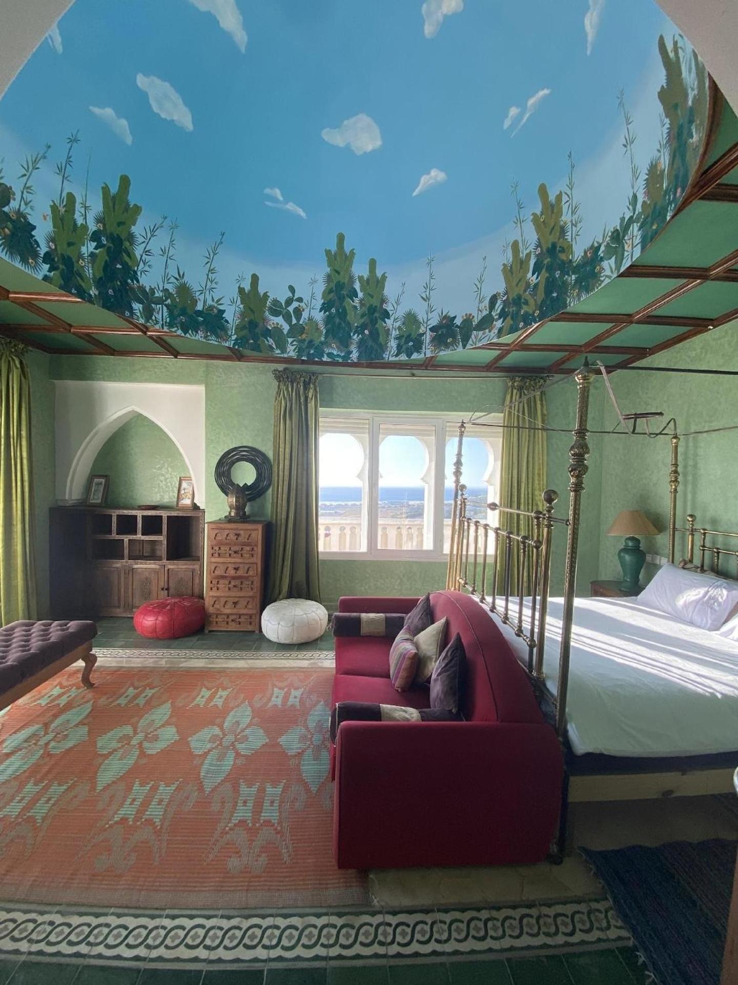 Atemberaubende Villa Dar Jbila In Tanger Bagian luar foto