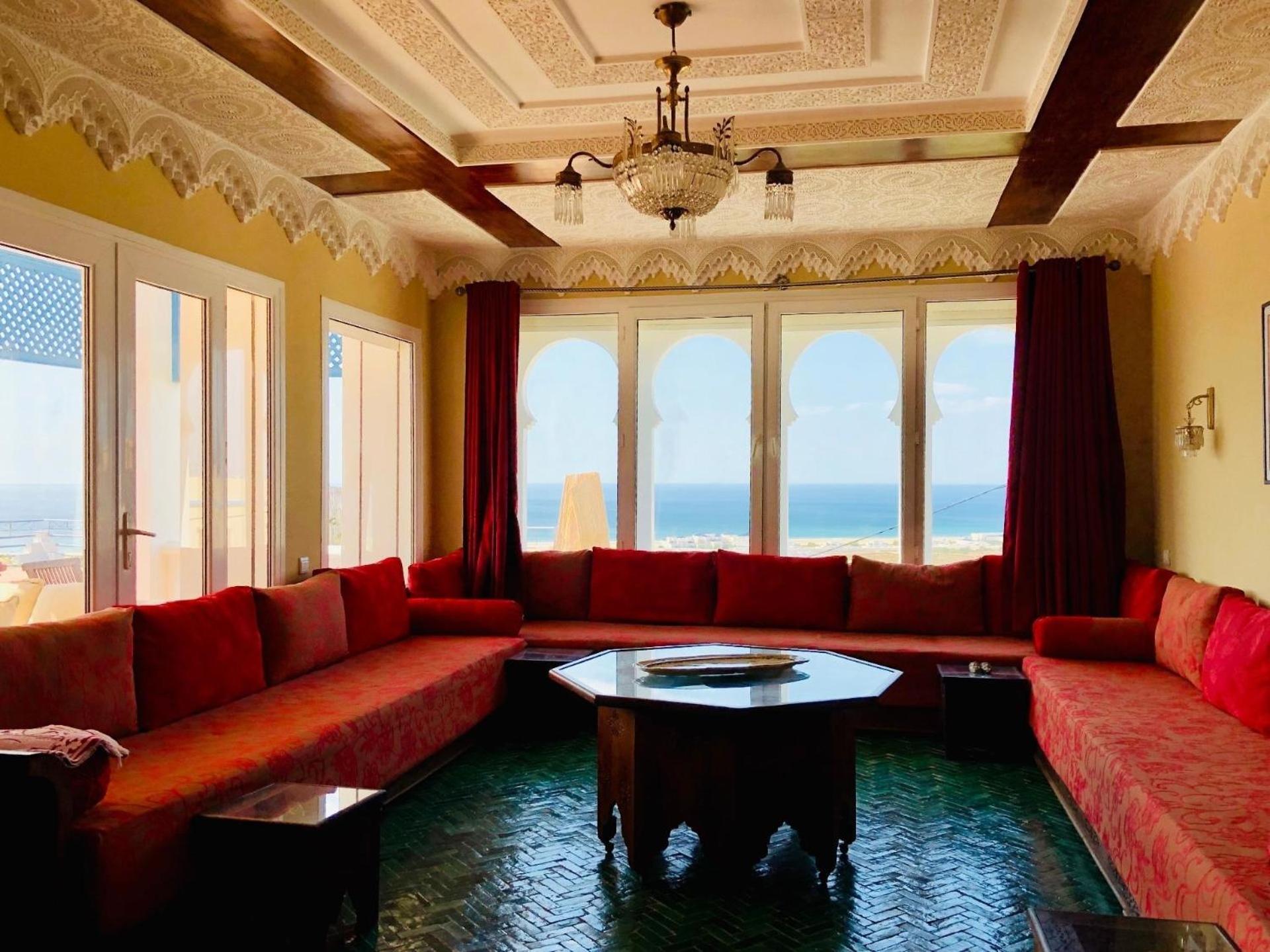 Atemberaubende Villa Dar Jbila In Tanger Bagian luar foto