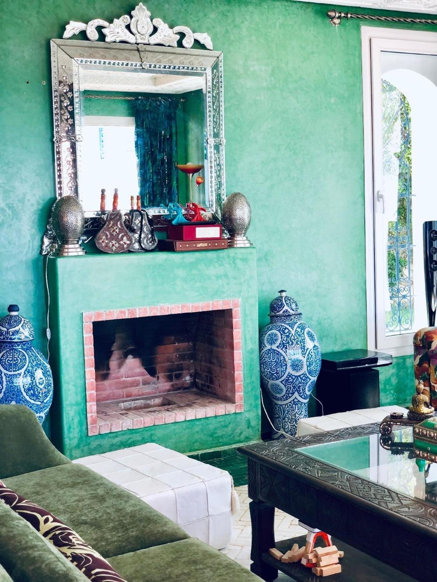 Atemberaubende Villa Dar Jbila In Tanger Bagian luar foto