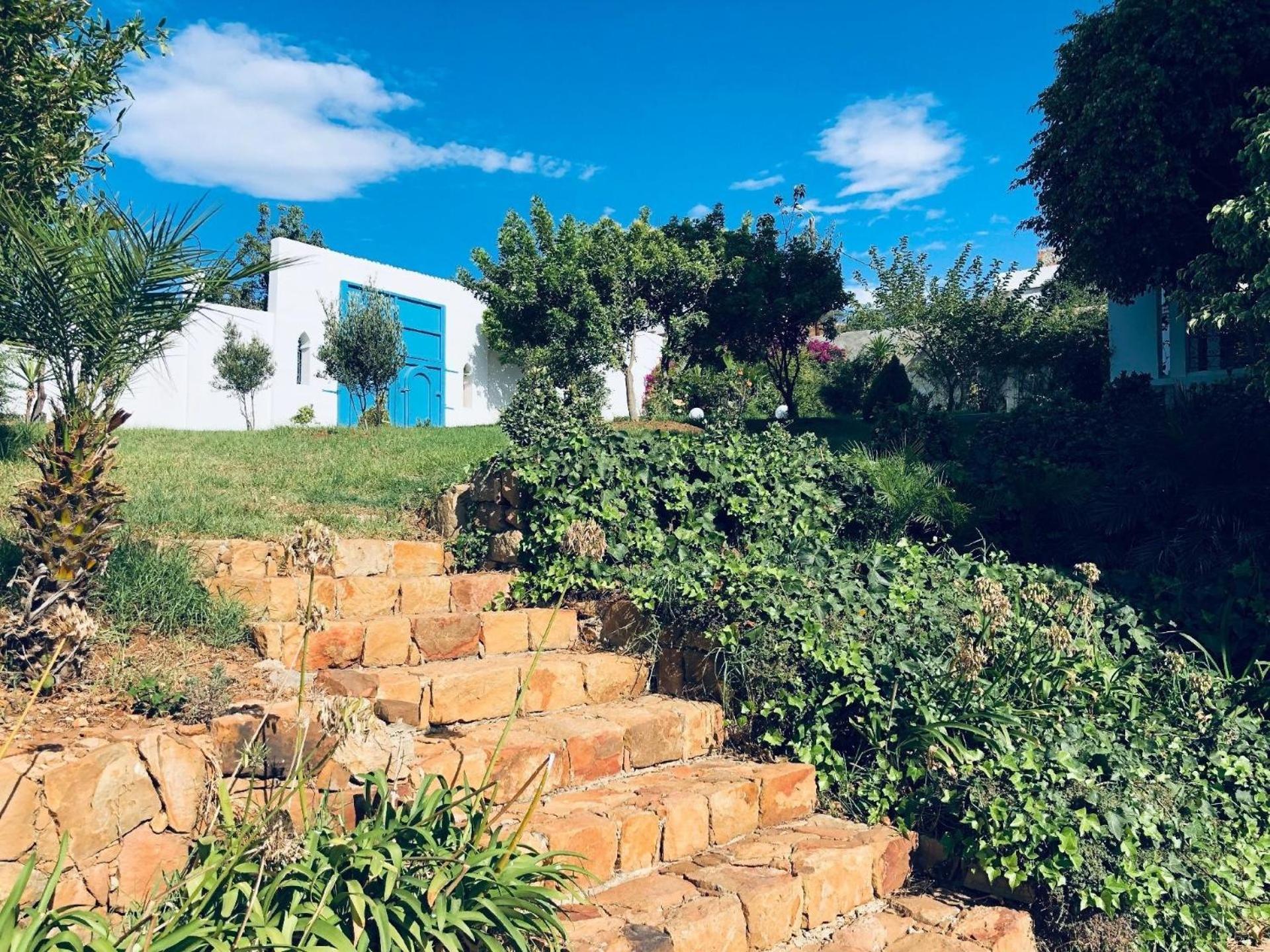 Atemberaubende Villa Dar Jbila In Tanger Bagian luar foto