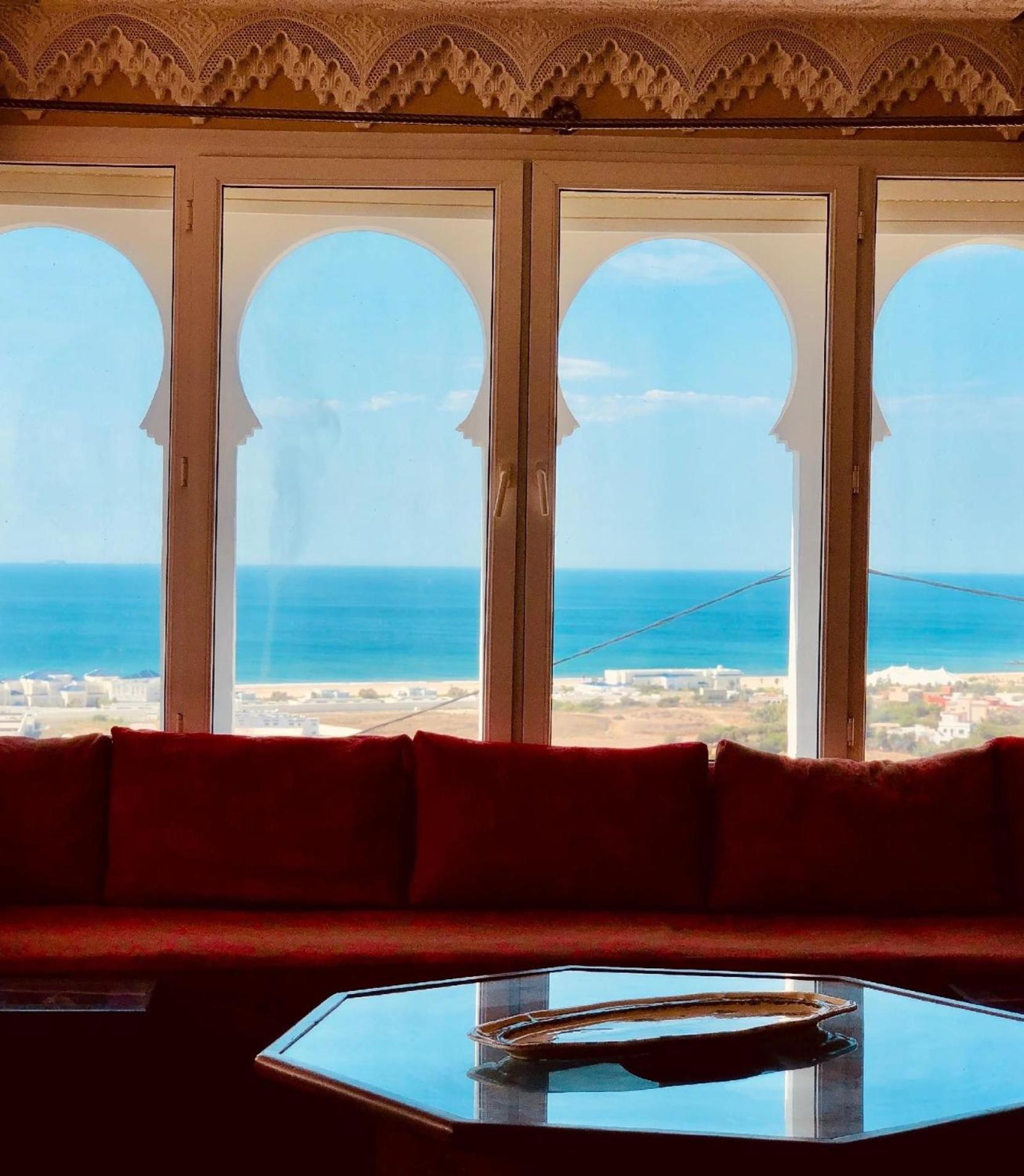 Atemberaubende Villa Dar Jbila In Tanger Bagian luar foto