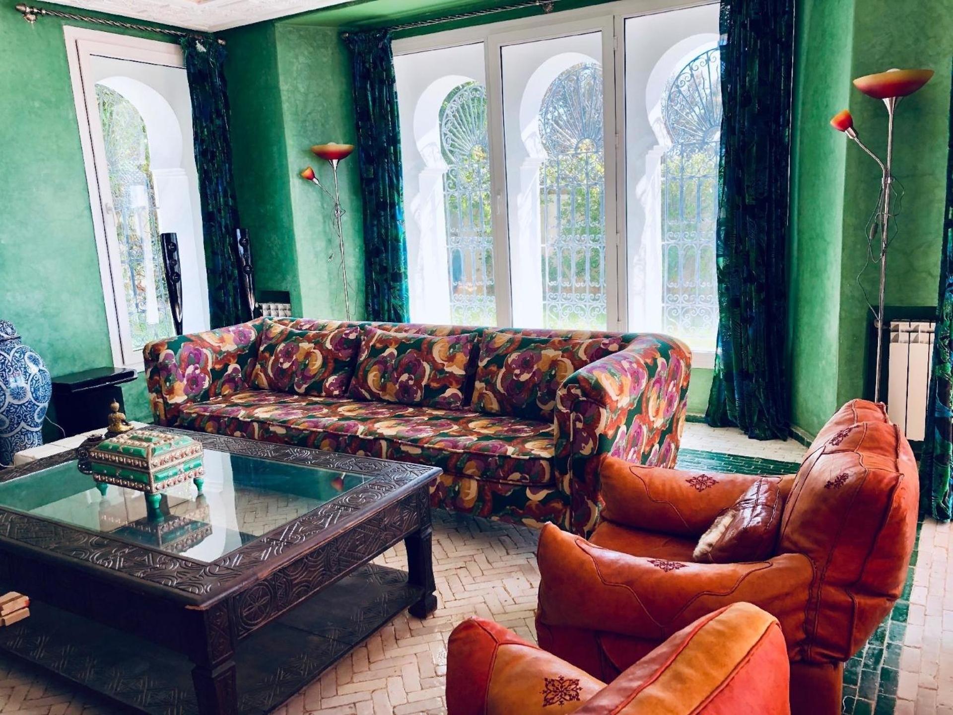 Atemberaubende Villa Dar Jbila In Tanger Bagian luar foto